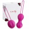 Вагинальные шарики IntiMate Вес: 53гр и 106гр Цвет: розовый Nomi Tang (Германия)