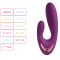 Двойной вибратор с подогревом Vesper цвет: фиолетовый SVAKOM (США)