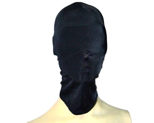 Сплошная шлем-маска, черная