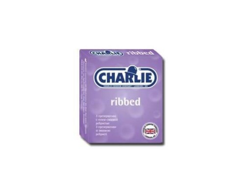 Charlie презервативы ребристые №3