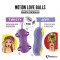 Виброяйцо Remote Controlled Motion Love Balls Jivy