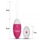 Виброяйцо Wireless Egg USB Rechargeable, Pink