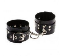 Наручники Leather Rastraints Hand Cuffs, Black