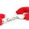 Наручники Fluffy Hand Cuffs, Red