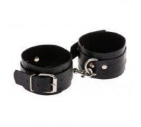 Оковы Leather Standart Leg Cuffs, Black