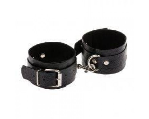 Оковы Leather Standart Leg Cuffs, Black