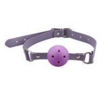 Кляп Breathable ball gag plastic, violet