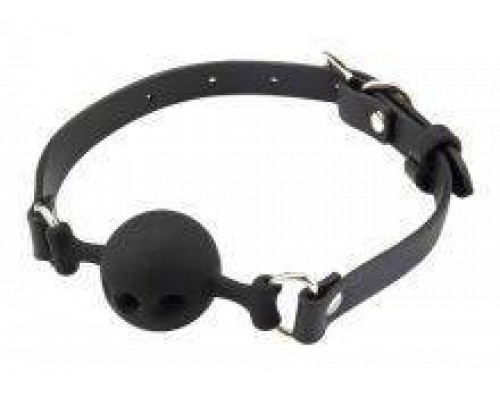 Кляп Perfect ball gag silicone, black