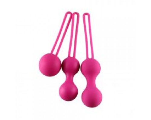 Набор вагинальных шариков Silicone Ben Wa Balls, Pink