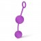 Вагинальные шарики Love balls With Counterweight - Purple