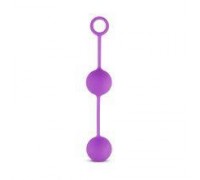 Вагинальные шарики Love balls With Counterweight - Purple