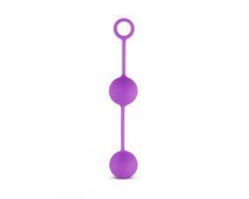 Вагинальные шарики Love balls With Counterweight - Purple