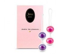Вагинальные шарики JENA Geisha Balls Purple Pink