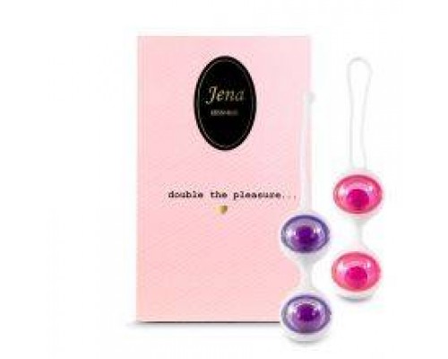 Вагинальные шарики JENA Geisha Balls Purple Pink