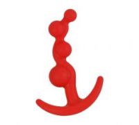 Анальный стимулятор Silicone Anal Toy, Red