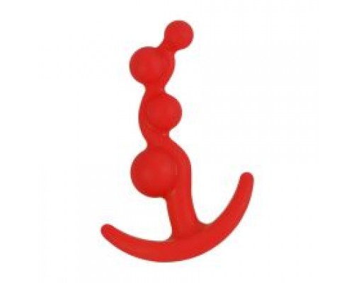 Анальный стимулятор Silicone Anal Toy, Red