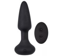 Анальная пробка с вибрацией Smooth Anal Dilator, Black