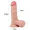 Фаллоимитатор 7.8'' Sliding Skin Dildo - Whole Testicle