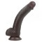 Фаллоимитатор 9.5'' Sliding-Skin Dildo, Brown