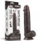 Фаллоимитатор 9.5'' Sliding-Skin Dildo, Brown