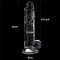 Фаллоимитатор 7.5'' Flawless Clear Dildo, Clear