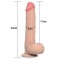 Фаллоимитатор 9'' Sliding-Skin Dildo