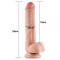 Фаллоимитатор 9.5'' Sliding-Skin Dildo