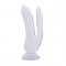 Фаллоимитатор двойной 8.0 Inch Dildo, Clear