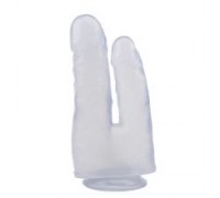 Фаллоимитатор двойной 7.9 Inch Dildo, Clear