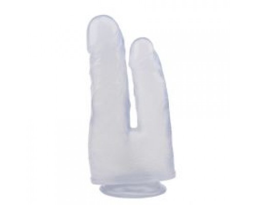 Фаллоимитатор двойной 7.9 Inch Dildo, Clear