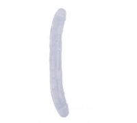 Двухсторонний фаллоимитатор 12.8 Inch Dildo, Clear