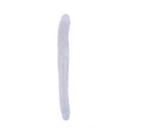 Двухсторонний фаллоимитатор 17.8 Inch Dildo, Clear