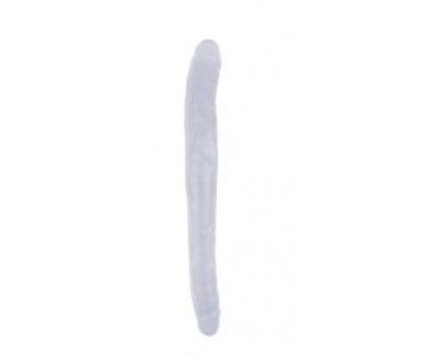 Двухсторонний фаллоимитатор 17.8 Inch Dildo, Clear