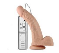 Вибромассажер 8.5" Real Extreme Dildo, Flesh