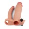 Насадка двойная с вибрацией Add 3" Vibrating Double Penis Sleeve