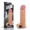 Насадка с вибрацией Add 1.5" Vibrating Silicone Extender, Flesh