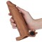 Насадка с вибрацией Add 2" Vibrating Penis Sleeve, Brown