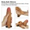 Насадка с вибрацией Add 2" Vibrating Silicone Extender, Brown