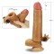 Насадка с вибрацией Add 2" Vibrating Silicone Extender, Brown