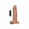 Насадка с вибрацией Add 2" Vibrating Penis Sleeve, Brown