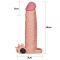 Насадка с вибрацией Add 2" Vibrating Penis Sleeve, Flesh