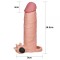 асадка с вибрацией Add 2" Vibrating Penis Sleeve, Flesh