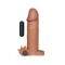 Насадка с вибрацией Add 2" Vibrating Penis Sleeve, Brown