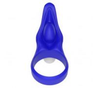 Эрекционное виброкольцо Power Clit Cockring, Blue