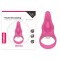 Эрекционное виброкольцо Power Clit Cockring, Pink