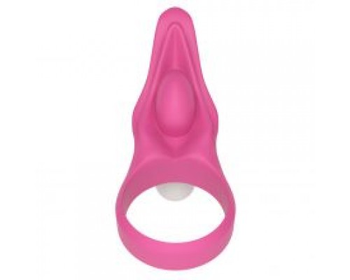 Эрекционное виброкольцо Power Clit Cockring, Pink