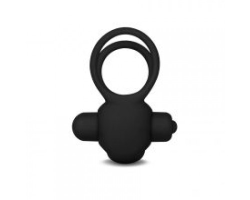 Эрекционное виброкольцо Power Clit Cockring, Black