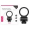 Эрекционное виброкольцо Power Clit Cockring , Black