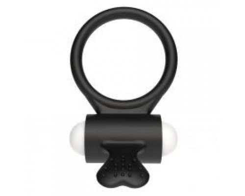 Эрекционное виброкольцо Power Clit Cockring , Black