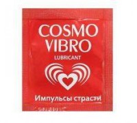 Стимулирующий лубрикант на силиконовой основе Cosmo vibro,3 г